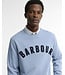 Barbour sweater prep logo crew l. blauw mol0101