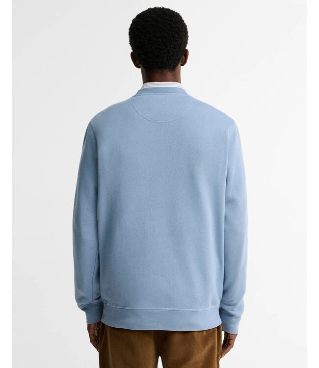 Barbour sweater prep logo crew l. blauw mol0101