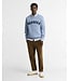 Barbour sweater prep logo crew l. blauw mol0101