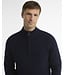Barbour trui newtown half zip d. blauw mkn1774
