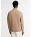 Barbour trui newtown half zip camel mkn1774