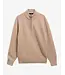 Barbour trui newtown half zip camel mkn1774