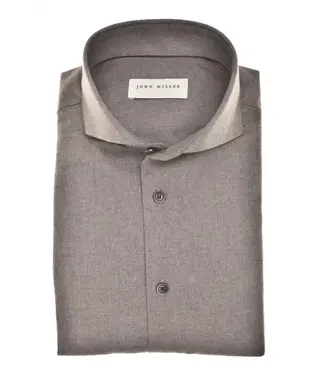 John Miller fnanel dress-shirt sf beige