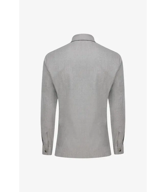 Gentiluomo over-shirt remo l. grijs g5076-410