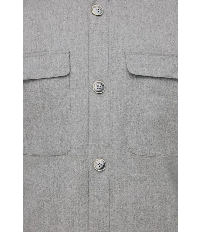 Gentiluomo over-shirt remo l. grijs g5076-410
