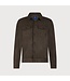 Blue Industry suede look shirt jacket milano brown m42 62052000