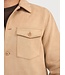 Blue Industry suede look shirt jacket milano beige m42 62052000