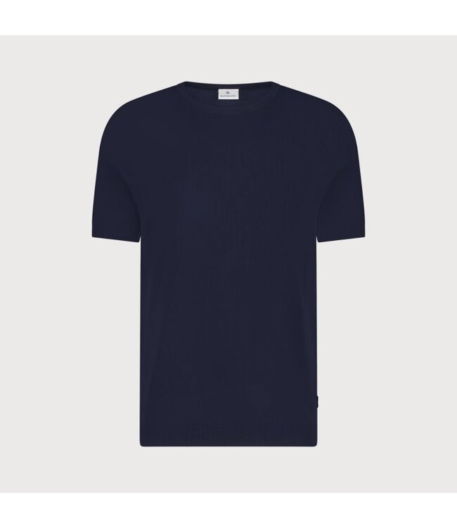 Blue Industry gebreid T-shirt d. blauw  m17