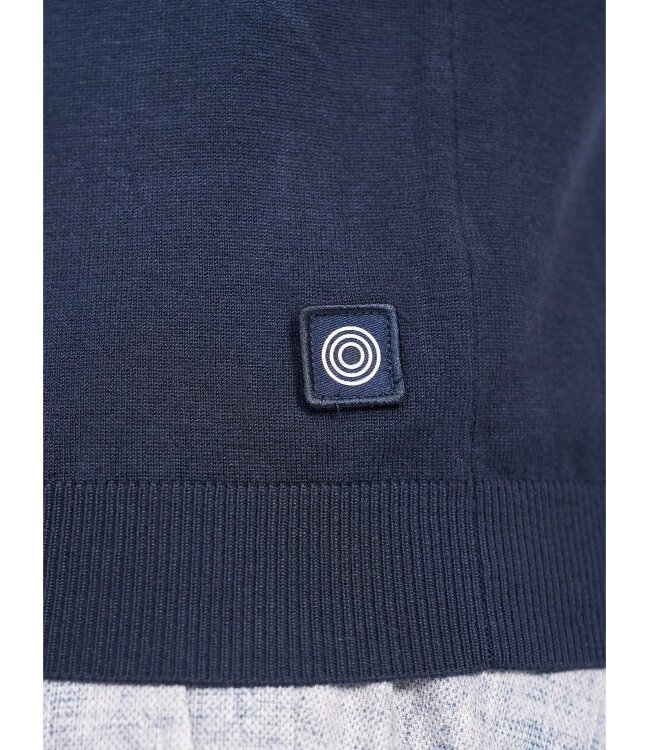 Blue Industry gebreid T-shirt d. blauw  m17