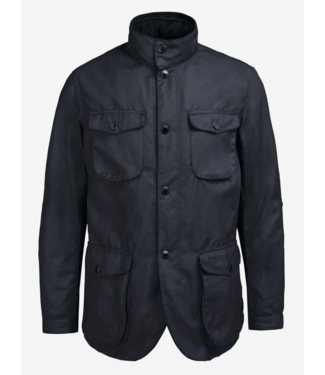 Barbour wax coat ogston d. blauw