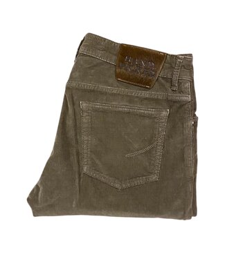 Handpicked rib jeans ravello bruin