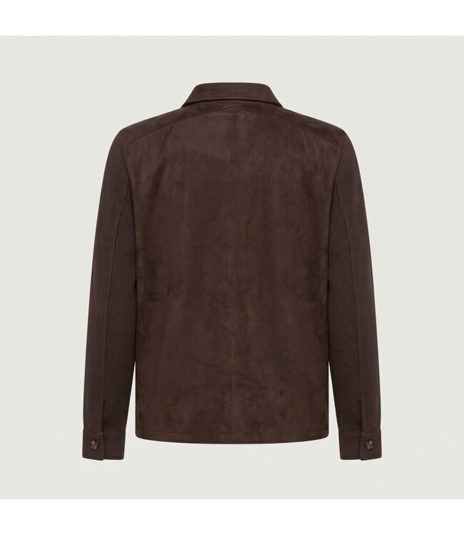 Blue Industry shirt jacket napoli brown m42 61102091