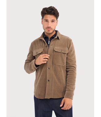 Blue Industry shirt jacket brown