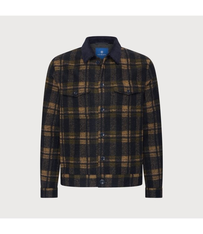 Blue Industry shirt jacket navy m8 61102091