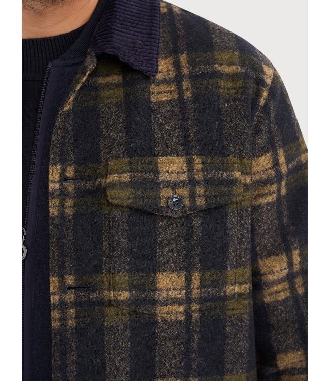 Blue Industry shirt jacket navy m8 61102091