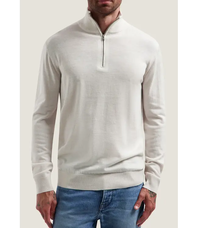 Dstrezzed turtle trui rits destin silver birch 406832