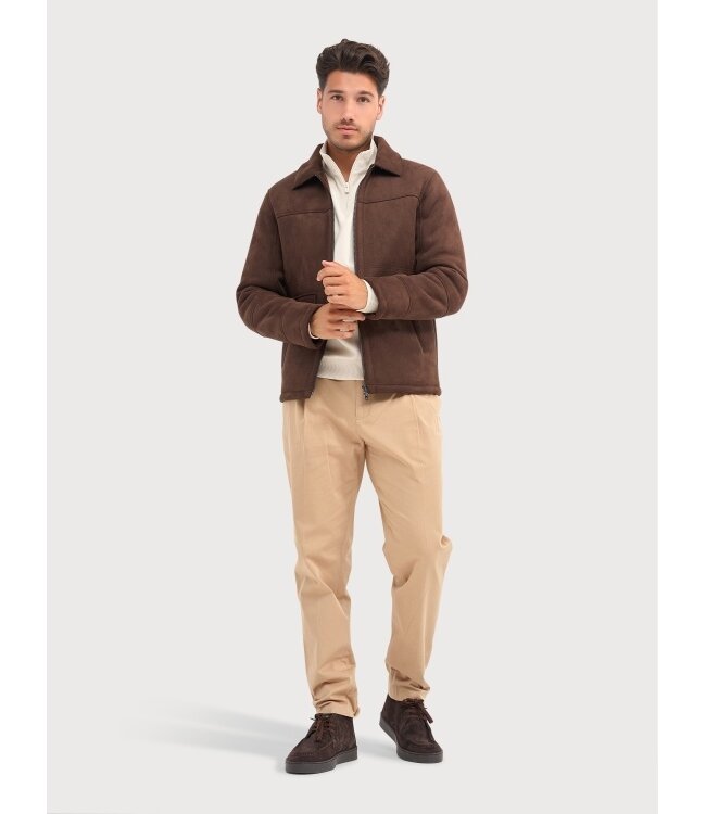 Blue Industry coat bruin  m3 61013010