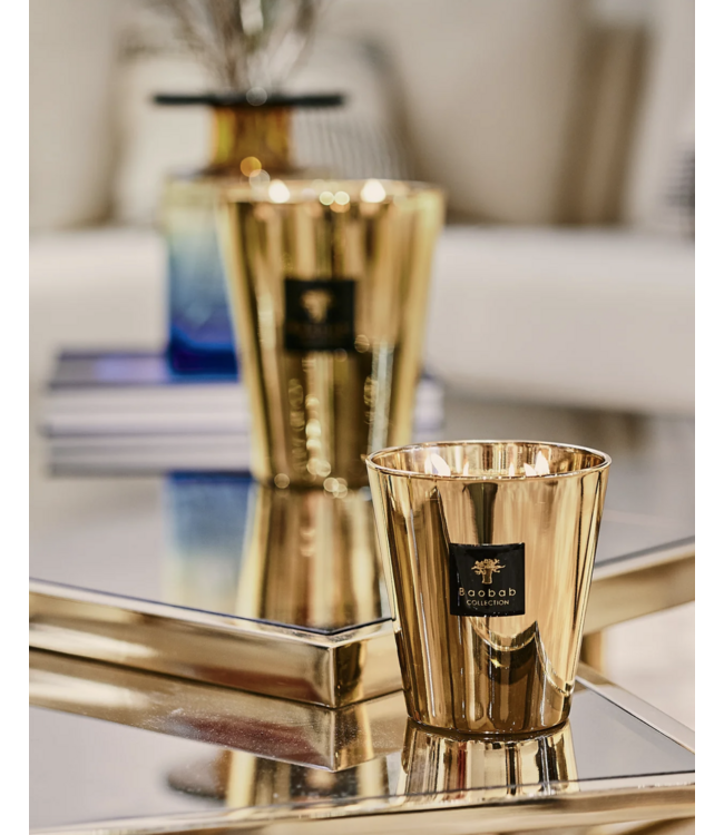 Baobab candles cyprium / platinum / aurum les exclusives 10 cm