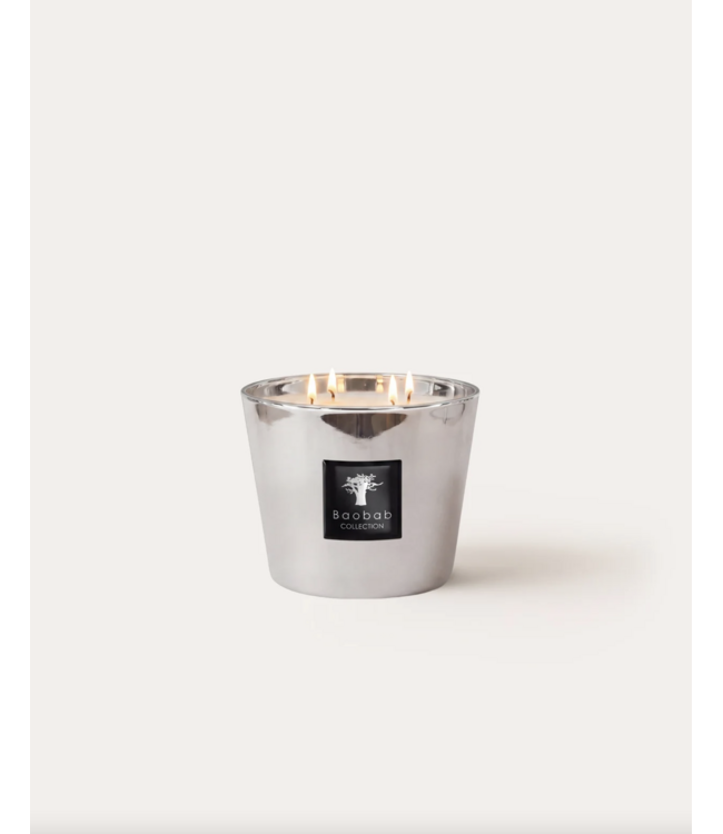 Baobab candles cyprium / platinum / aurum les exclusives 10 cm