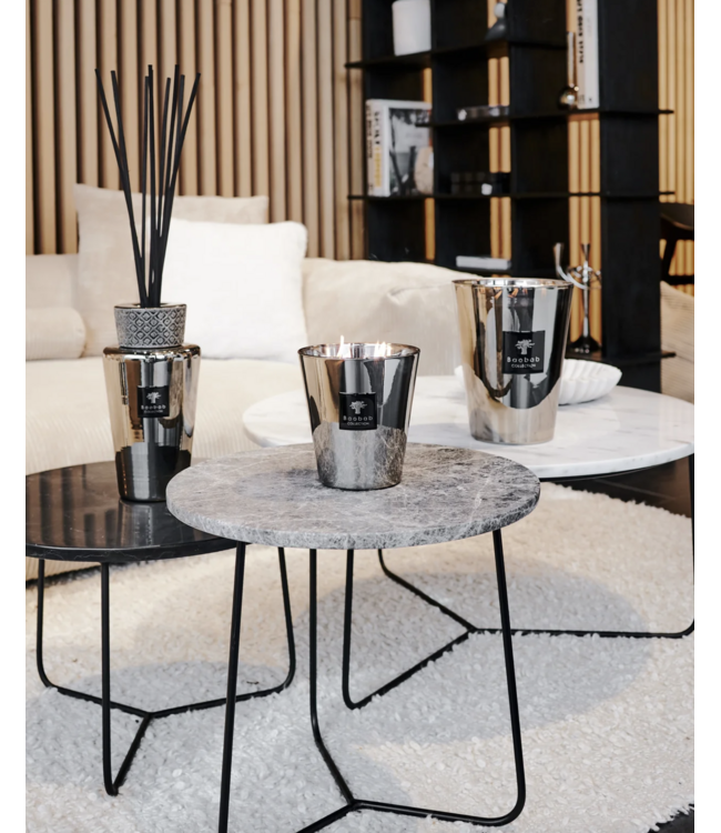 Baobab candles cyprium / platinum / aurum les exclusives 10 cm