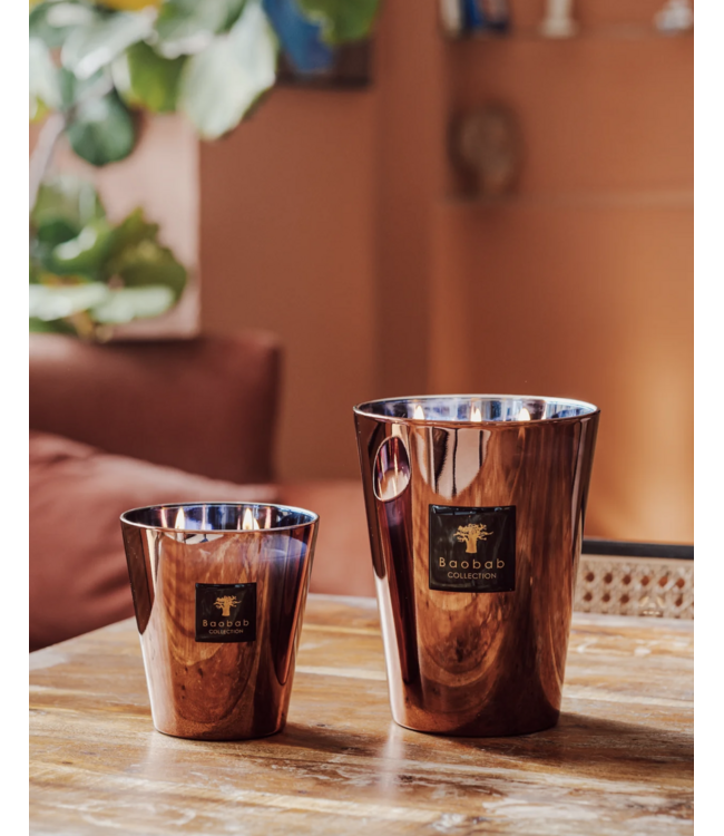 Baobab candles cyprium / platinum / aurum les exclusives 10 cm