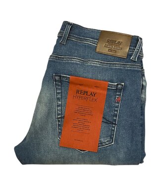Replay jeans grover m. blauw