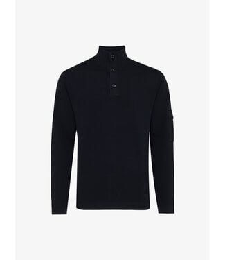 Gentiluomo cool dry turtle trui 3 knopen blauw