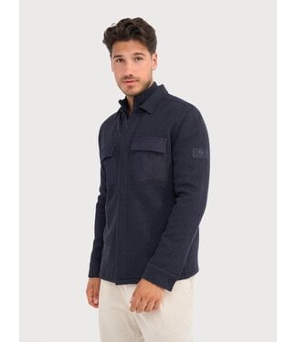 Blue Industry shirt jacket stefano m12 navy