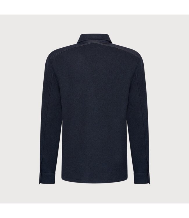 Blue Industry shirt jacket stefano m12 navy