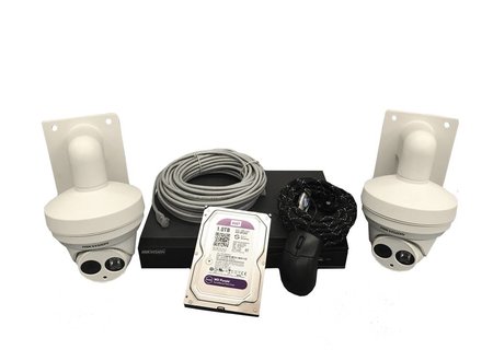 Camerasysteem Hikvision double camera Hikvision Camerasysteem Hikvision double camera