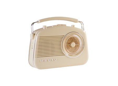 Draagbare FM-Radio FM / AM Ivoor König Draagbare FM-Radio FM / AM Ivoor