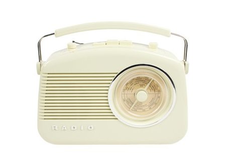 Draagbare FM-Radio FM / AM Ivoor König Draagbare FM-Radio FM / AM Ivoor