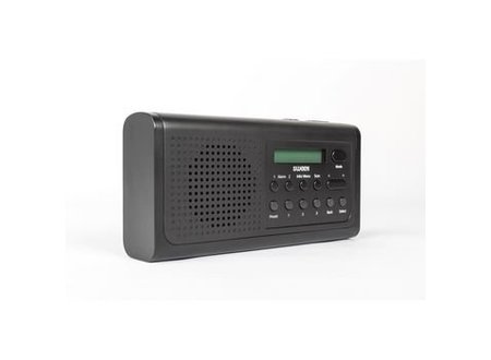 Draagbare DAB+ Radio DAB+ / FM 3 W Zwart Sweex Draagbare DAB+ Radio DAB+ / FM 3 W Zwart