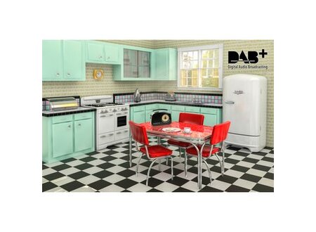 Draagbare DAB+ Radio FM / AM / DAB / DAB+ AUX Zwart König Draagbare DAB+ Radio FM / AM / DAB / DAB+ AUX Zwart