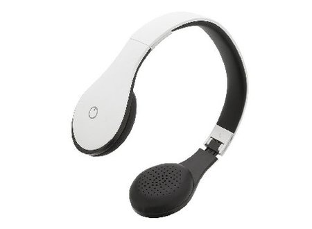 Headset On-Ear Bluetooth Ingebouwde Microfoon Wit Sweex Headset On-Ear Bluetooth Ingebouwde Microfoon Wit