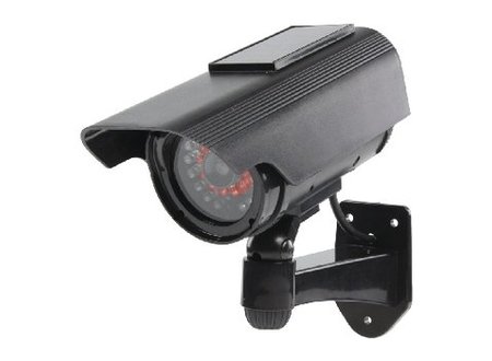 Bullet Dummy Camera IP44 Zwart König Bullet Dummy Camera IP44 Zwart