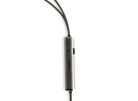 Bedrade hoofdtelefoon | In-ear | Actieve Noise Cancelling (ANC) | 1,2 m ronde kabel | Grijs Nedis Bedrade hoofdtelefoon | In-ear | Actieve Noise Cancelling (ANC) | 1,2 m ronde kabel | Grijs