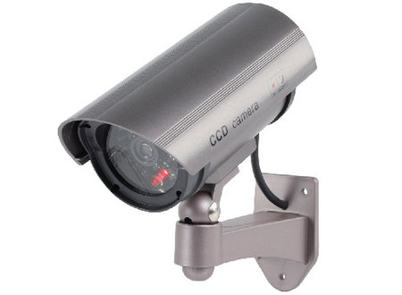Bullet Dummy Camera IP44 Grijs König Bullet Dummy Camera IP44 Grijs