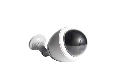 Dome Dummy Camera IP44 Wit König Dome Dummy Camera IP44 Wit