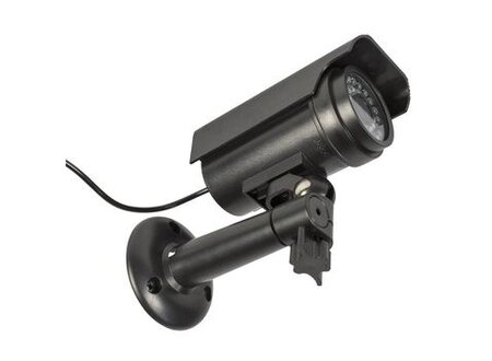 Bullet Dummy Camera IP44 Zwart König Bullet Dummy Camera IP44 Zwart