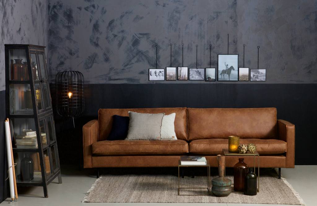 Herritage Houten Kast Schuin Zwart