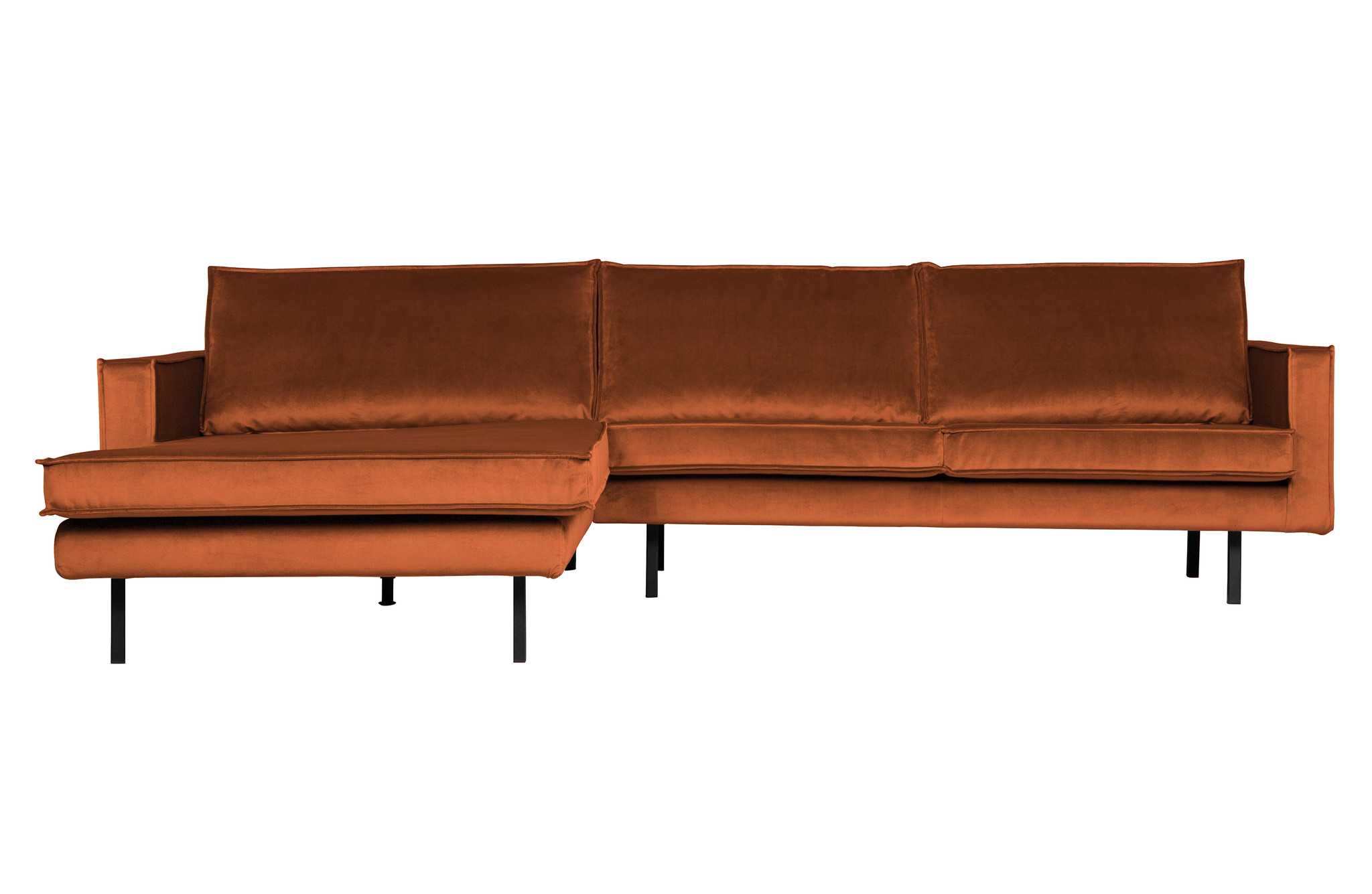 Rodeo Chaise Longue Links Velvet Roest