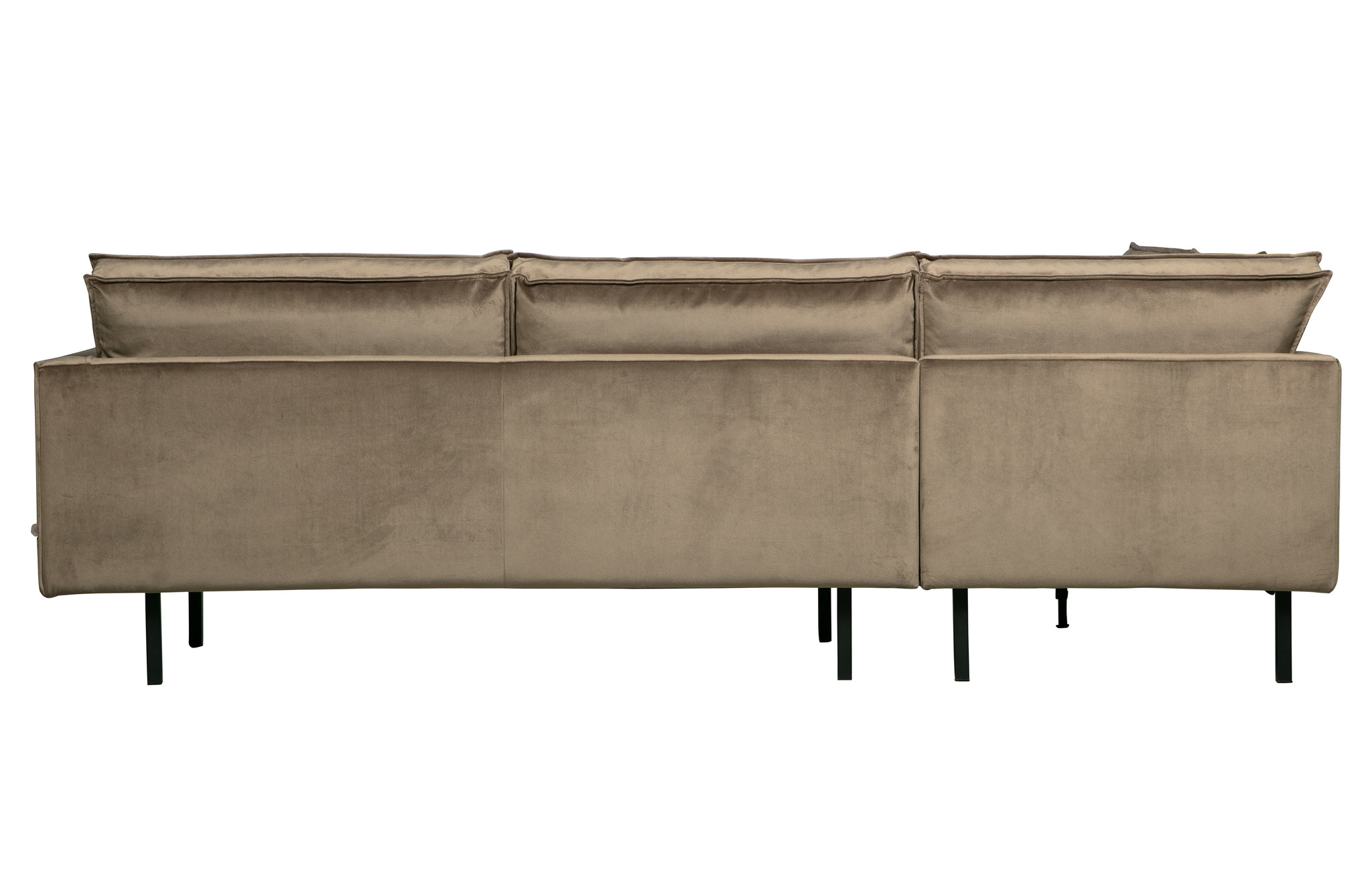Rodeo Hoekbank Links Velvet Taupe