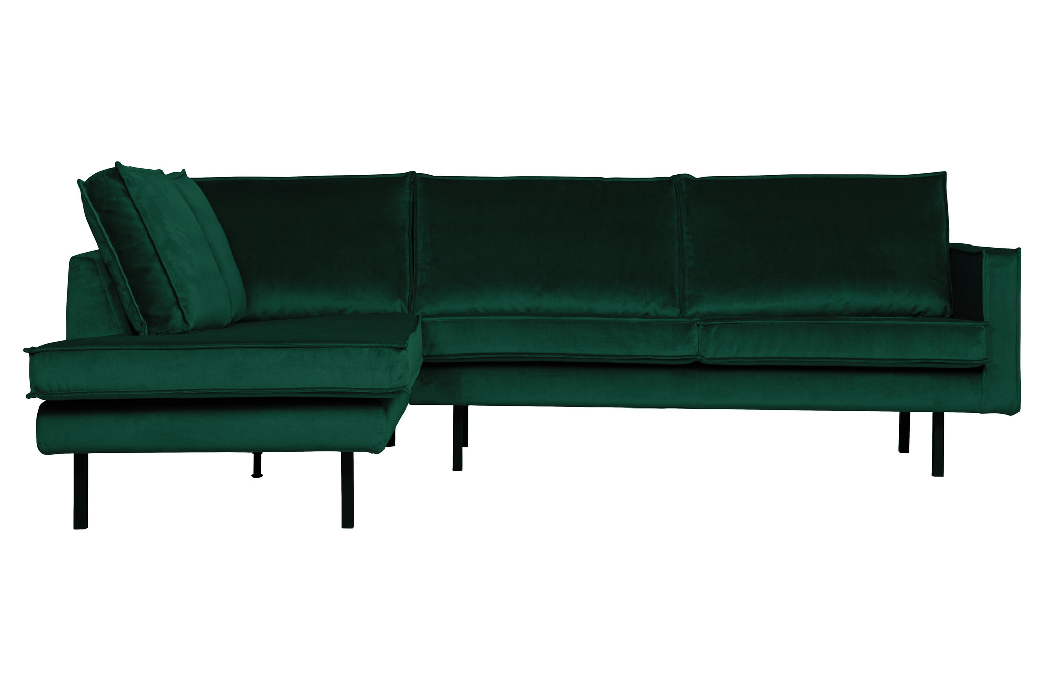 Rodeo Hoekbank Links Velvet Green Forest