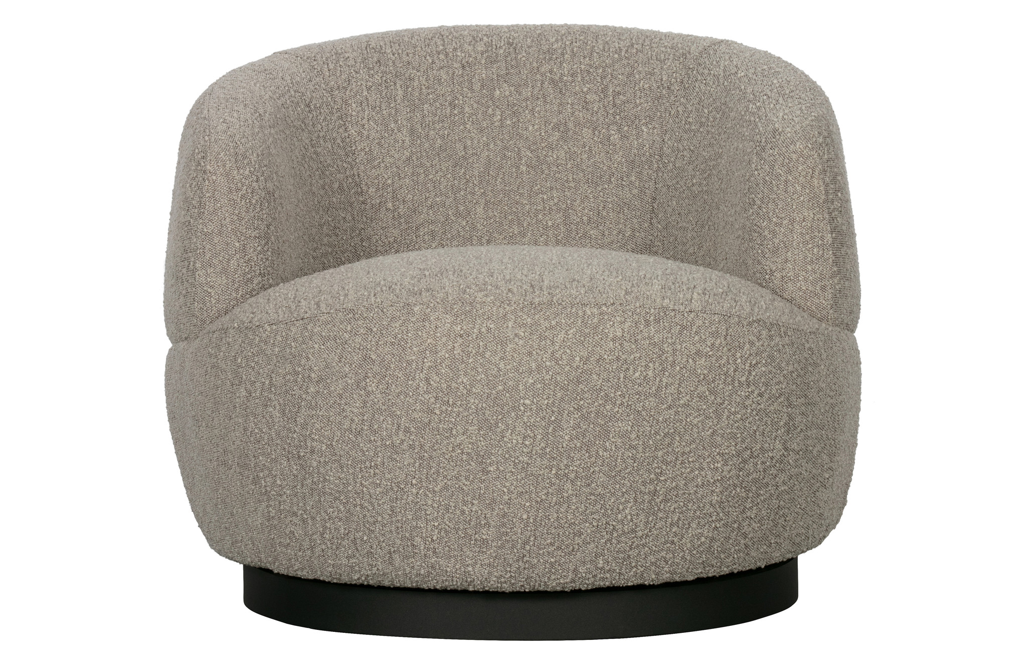 Woolly Draaifauteuil BouclÉ Naturel Gemeleerd
