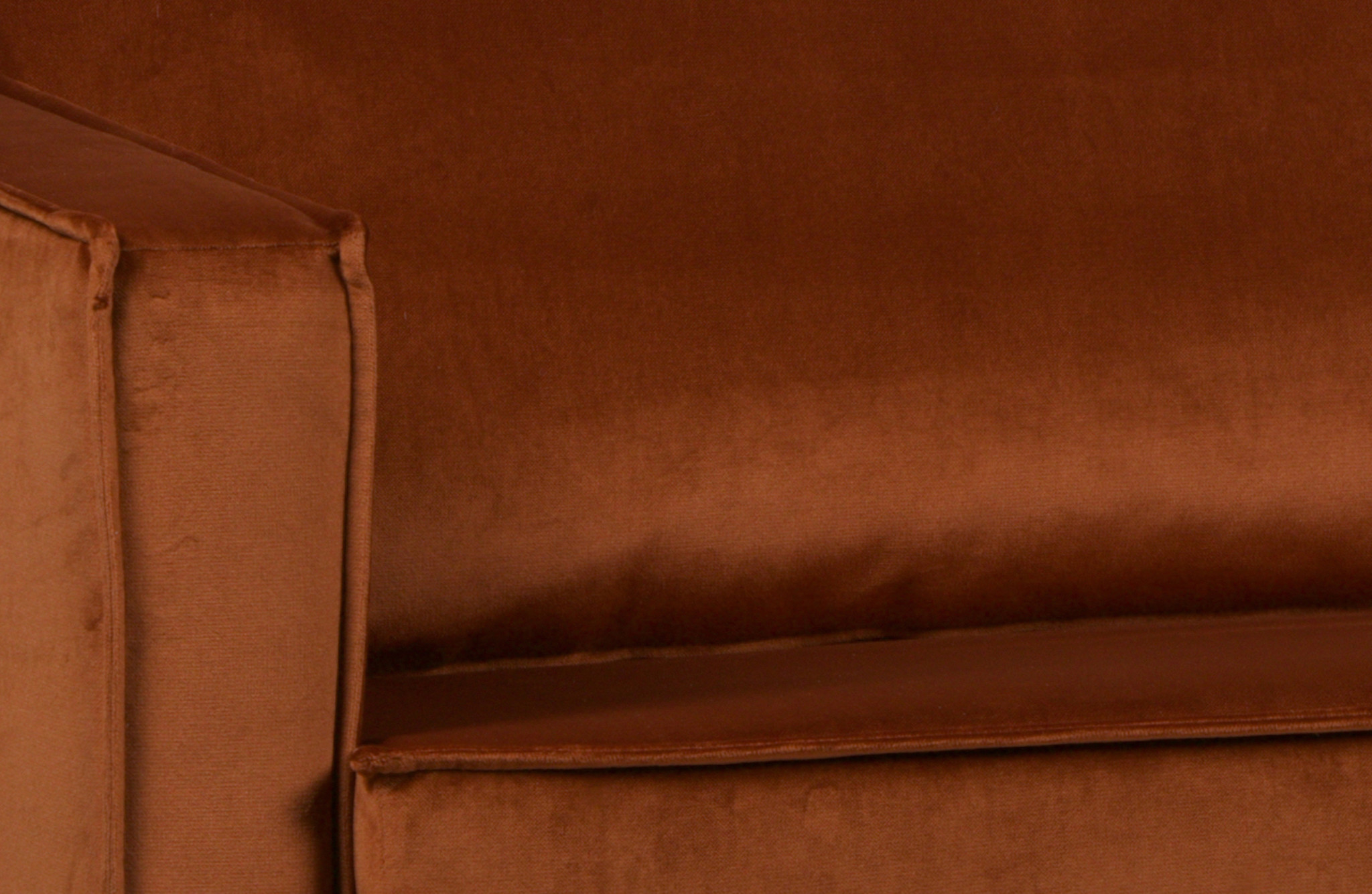 Rodeo Daybed Left Velvet Roest