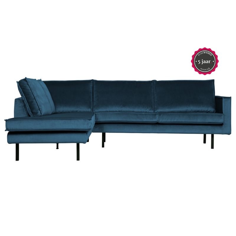 Rodeo Hoekbank Links Velvet Blue