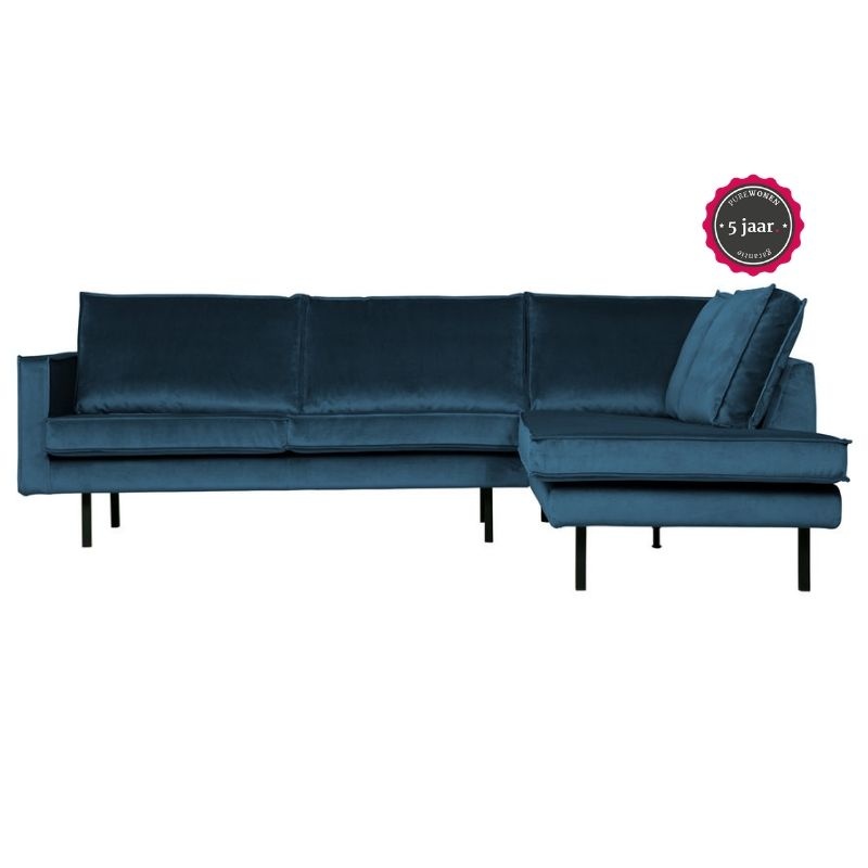 Rodeo Hoekbank Rechts Velvet Blue