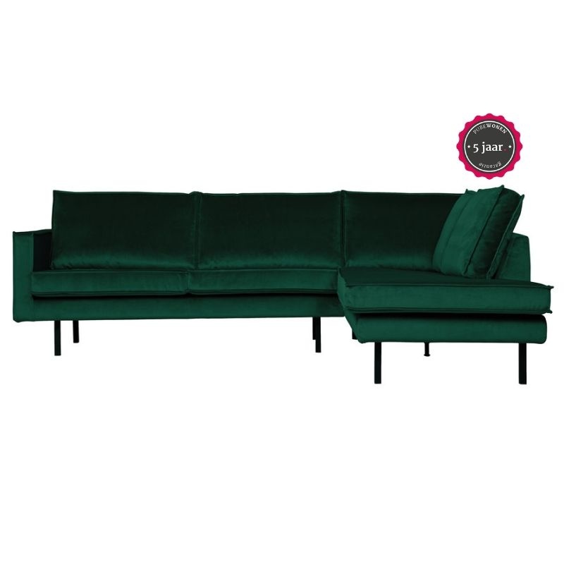 Rodeo Hoekbank Rechts Velvet Green Forest