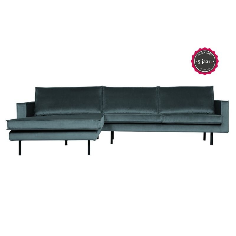 Rodeo Chaise Longue Links Velvet Teal